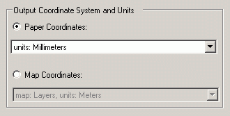 Exporter Options - Output Coordinates